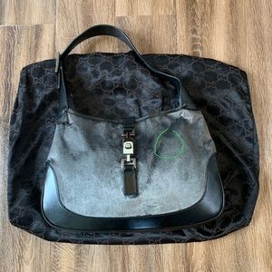 Vintage Gucci handbag. Inside clean.